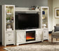 Bellaby 4-Piece Entertainment Center with Fireplace Wilson Furniture (OH)  in Bridgeport, Ohio. Serving Bridgeport, Yorkville, Bellaire, & Avondale