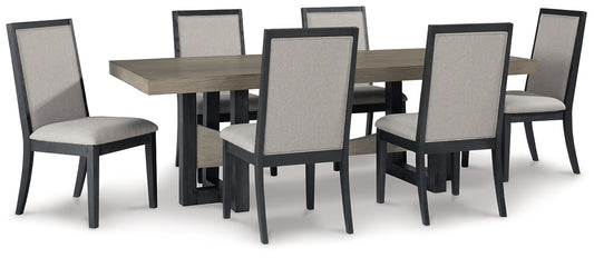 Foyland Dining Table and 6 Chairs Wilson Furniture (OH)  in Bridgeport, Ohio. Serving Bridgeport, Yorkville, Bellaire, & Avondale