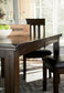 Haddigan Dining Table and 6 Chairs Wilson Furniture (OH)  in Bridgeport, Ohio. Serving Bridgeport, Yorkville, Bellaire, & Avondale