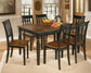Owingsville Dining Table and 6 Chairs Wilson Furniture (OH)  in Bridgeport, Ohio. Serving Bridgeport, Yorkville, Bellaire, & Avondale
