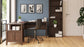 Ashley Express - Camiburg 2-Piece Home Office Desk Wilson Furniture (OH)  in Bridgeport, Ohio. Serving Bridgeport, Yorkville, Bellaire, & Avondale