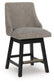 Ashley Express - Neymorton UPH Swivel Barstool (2/CN)