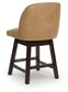 Ashley Express - Neymorton UPH Swivel Barstool (2/CN)
