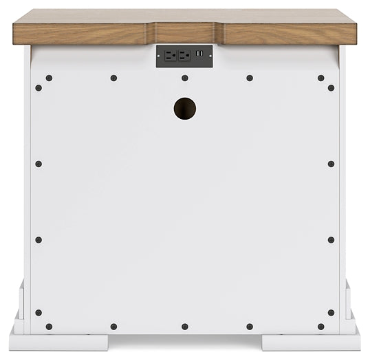 Ashbryn California King Panel Storage Bed with Mirrored Dresser and Nightstand