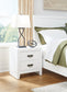 Binterglen Twin Panel Bed with Mirrored Dresser and Nightstand