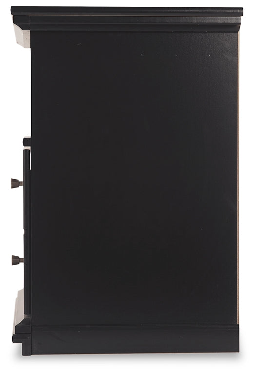 Maribel Twin Panel Bed, Dresser, Mirror and Nightstand