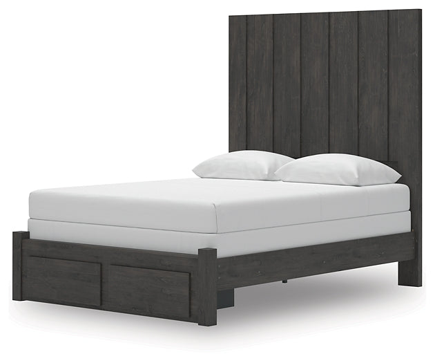 Fraluna Queen Panel Storage Bed, Dresser and Mirror