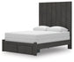 Fraluna Queen Panel Storage Bed, Dresser and Mirror