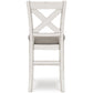 Robbinsdale Counter Height Dining Table and 6 Barstools