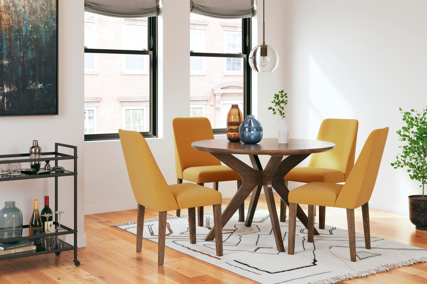Ashley Express - Lyncott Dining Table and 4 Chairs