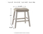 Ashley Express - Skempton Upholstered Stool (2/CN)