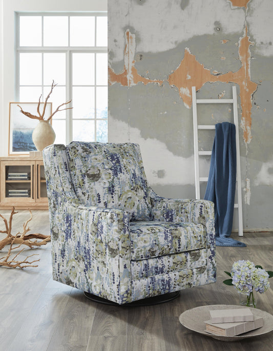 Dustinford Swivel Glider Accent Chair