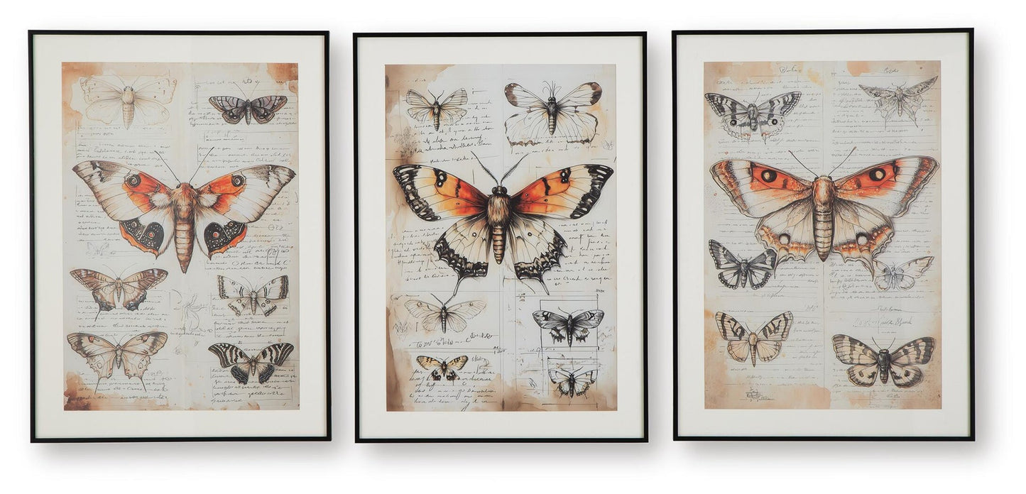 Ashley Express - Jossletts Wall Art Set (3/CN)