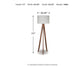 Ashley Express - Dallson Wood Floor Lamp (1/CN)