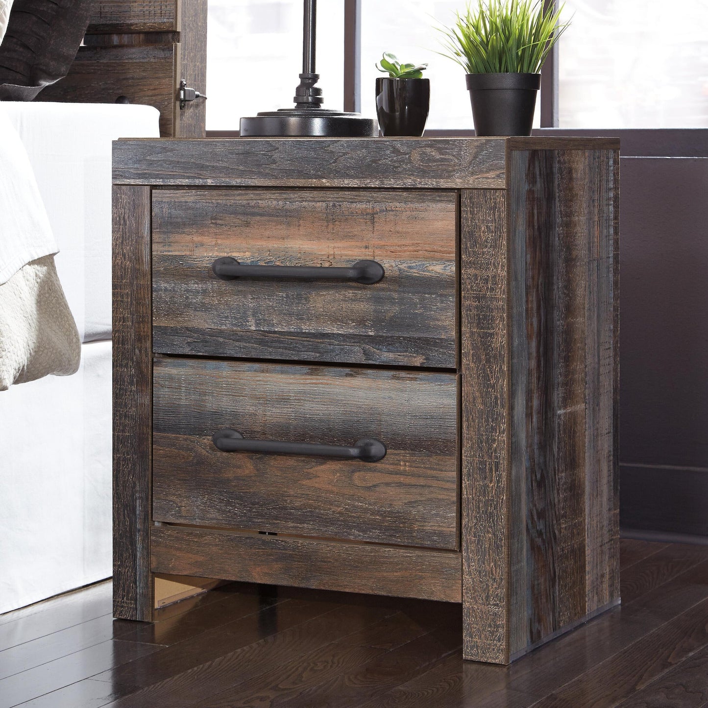 Ashley Express - Drystan Two Drawer Night Stand