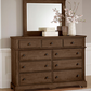 Heritage Dresser & Mirror Wilson Furniture (OH)  in Bridgeport, Ohio. Serving Bridgeport, Yorkville, Bellaire, & Avondale
