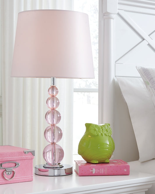 Ashley Express - Letty Crystal Table Lamp (1/CN) Wilson Furniture (OH)  in Bridgeport, Ohio. Serving Bridgeport, Yorkville, Bellaire, & Avondale