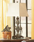 Ashley Express - Sallee Poly Table Lamp (1/CN) Wilson Furniture (OH)  in Bridgeport, Ohio. Serving Bridgeport, Yorkville, Bellaire, & Avondale
