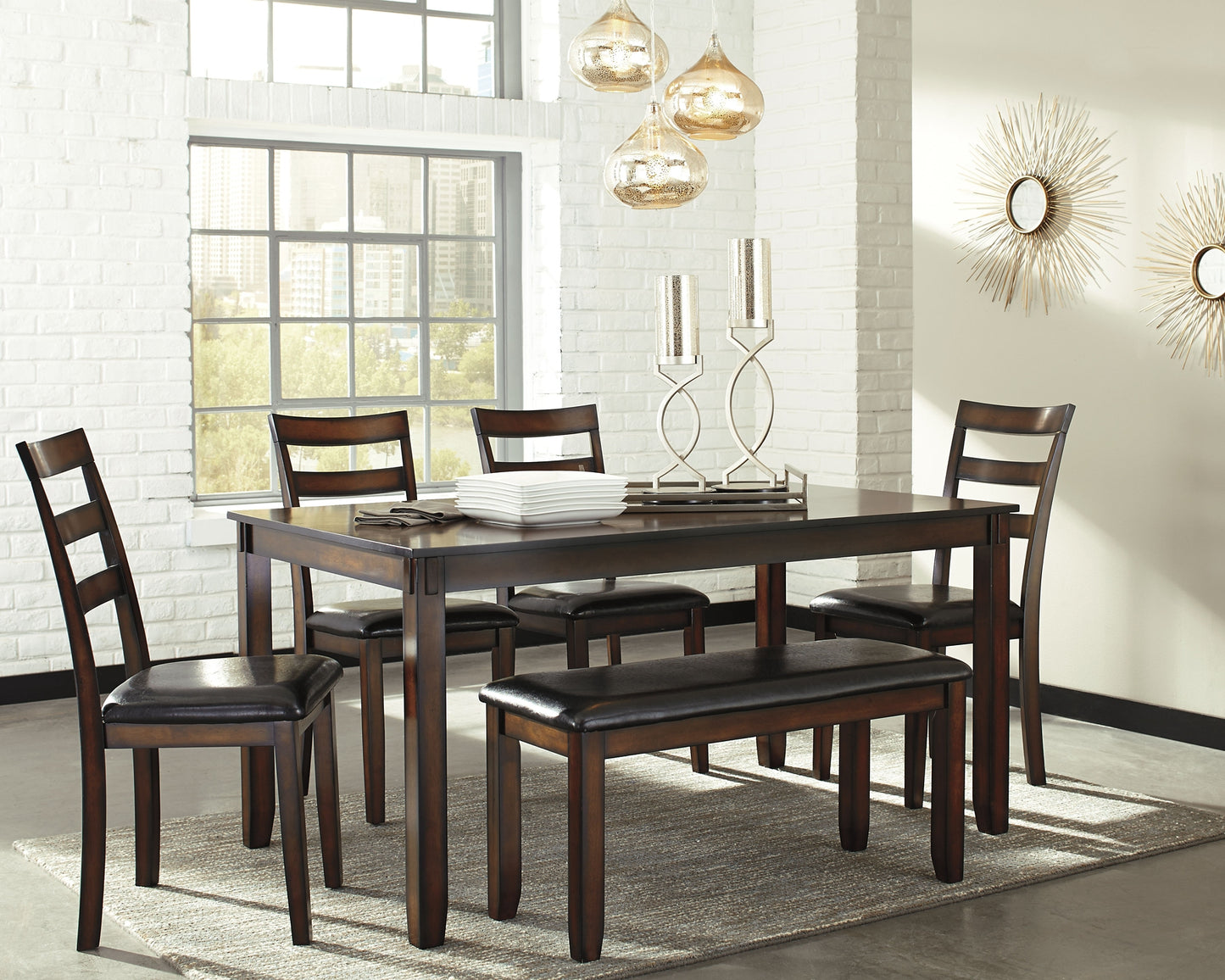 Coviar Dining Room Table Set (6/CN) Wilson Furniture (OH)  in Bridgeport, Ohio. Serving Bridgeport, Yorkville, Bellaire, & Avondale