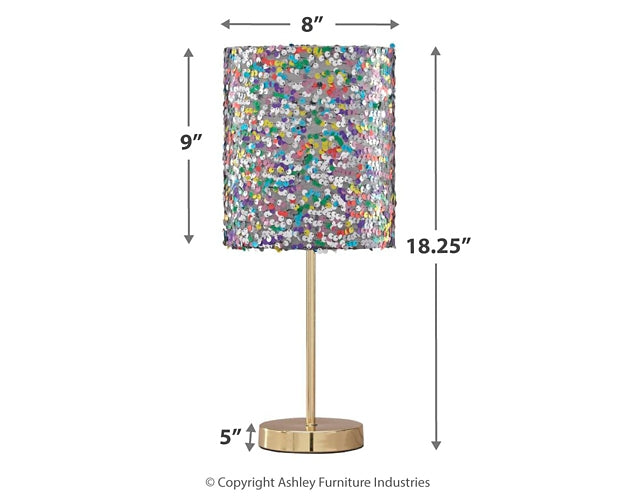 Ashley Express - Maddy Metal Table Lamp (1/CN) Wilson Furniture (OH)  in Bridgeport, Ohio. Serving Bridgeport, Yorkville, Bellaire, & Avondale