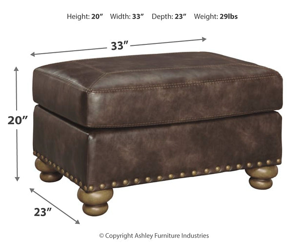 Ashley Express - Nicorvo Ottoman Wilson Furniture (OH)  in Bridgeport, Ohio. Serving Bridgeport, Yorkville, Bellaire, & Avondale