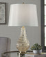 Ashley Express - Latoya Glass Table Lamp (1/CN) Wilson Furniture (OH)  in Bridgeport, Ohio. Serving Bridgeport, Yorkville, Bellaire, & Avondale