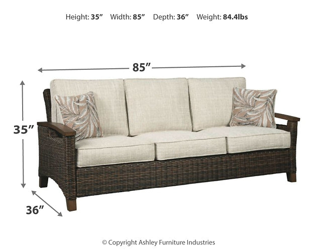 Paradise Trail Sofa with Cushion Wilson Furniture (OH)  in Bridgeport, Ohio. Serving Bridgeport, Yorkville, Bellaire, & Avondale
