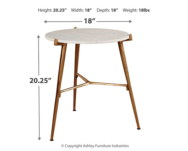 Ashley Express - Chadton Accent Table Wilson Furniture (OH)  in Bridgeport, Ohio. Serving Bridgeport, Yorkville, Bellaire, & Avondale