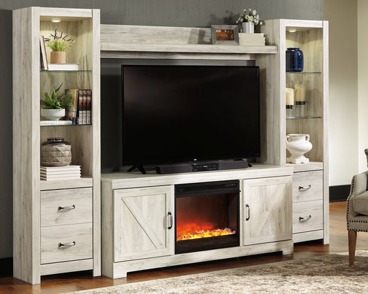 Bellaby 4-Piece Entertainment Center with Fireplace Wilson Furniture (OH)  in Bridgeport, Ohio. Serving Bridgeport, Yorkville, Bellaire, & Avondale