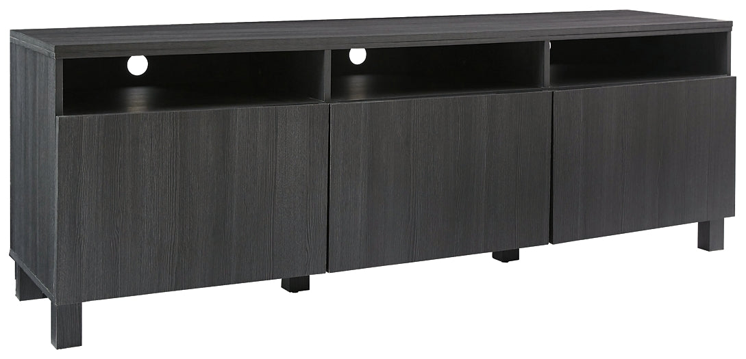 Ashley Express - Yarlow Extra Large TV Stand Wilson Furniture (OH)  in Bridgeport, Ohio. Serving Bridgeport, Yorkville, Bellaire, & Avondale