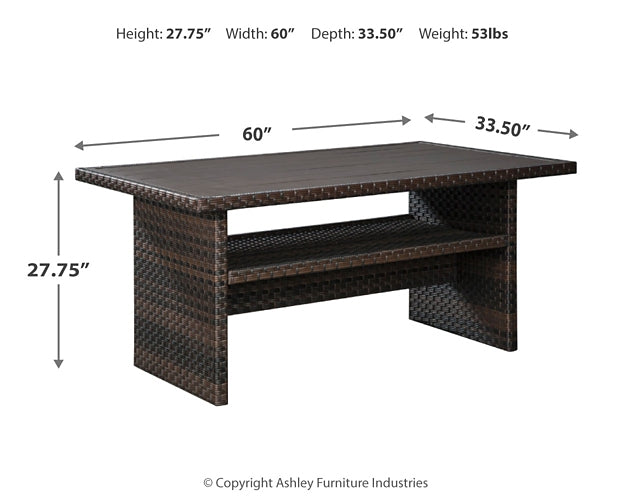 Ashley Express - Easy Isle RECT Multi-Use Table Wilson Furniture (OH)  in Bridgeport, Ohio. Serving Bridgeport, Yorkville, Bellaire, & Avondale