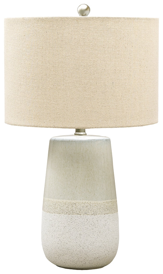 Ashley Express - Shavon Ceramic Table Lamp (1/CN) Wilson Furniture (OH)  in Bridgeport, Ohio. Serving Bridgeport, Yorkville, Bellaire, & Avondale