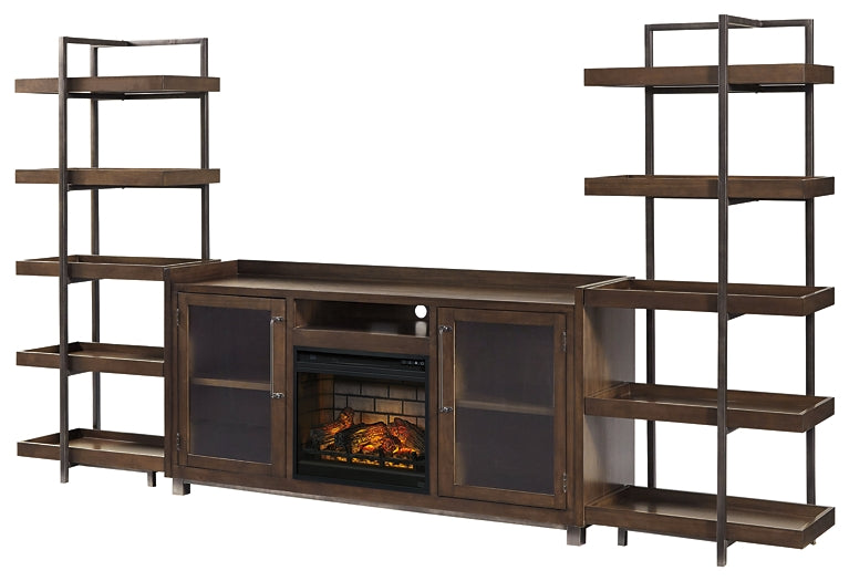 Starmore 3-Piece Wall Unit with Electric Fireplace Wilson Furniture (OH)  in Bridgeport, Ohio. Serving Bridgeport, Yorkville, Bellaire, & Avondale