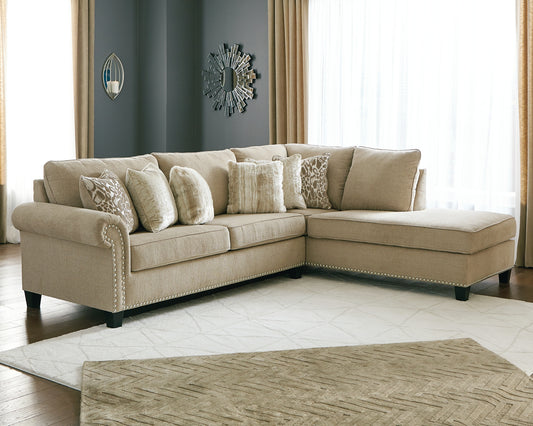 Dovemont 2-Piece Sectional with Chaise Wilson Furniture (OH)  in Bridgeport, Ohio. Serving Bridgeport, Yorkville, Bellaire, & Avondale