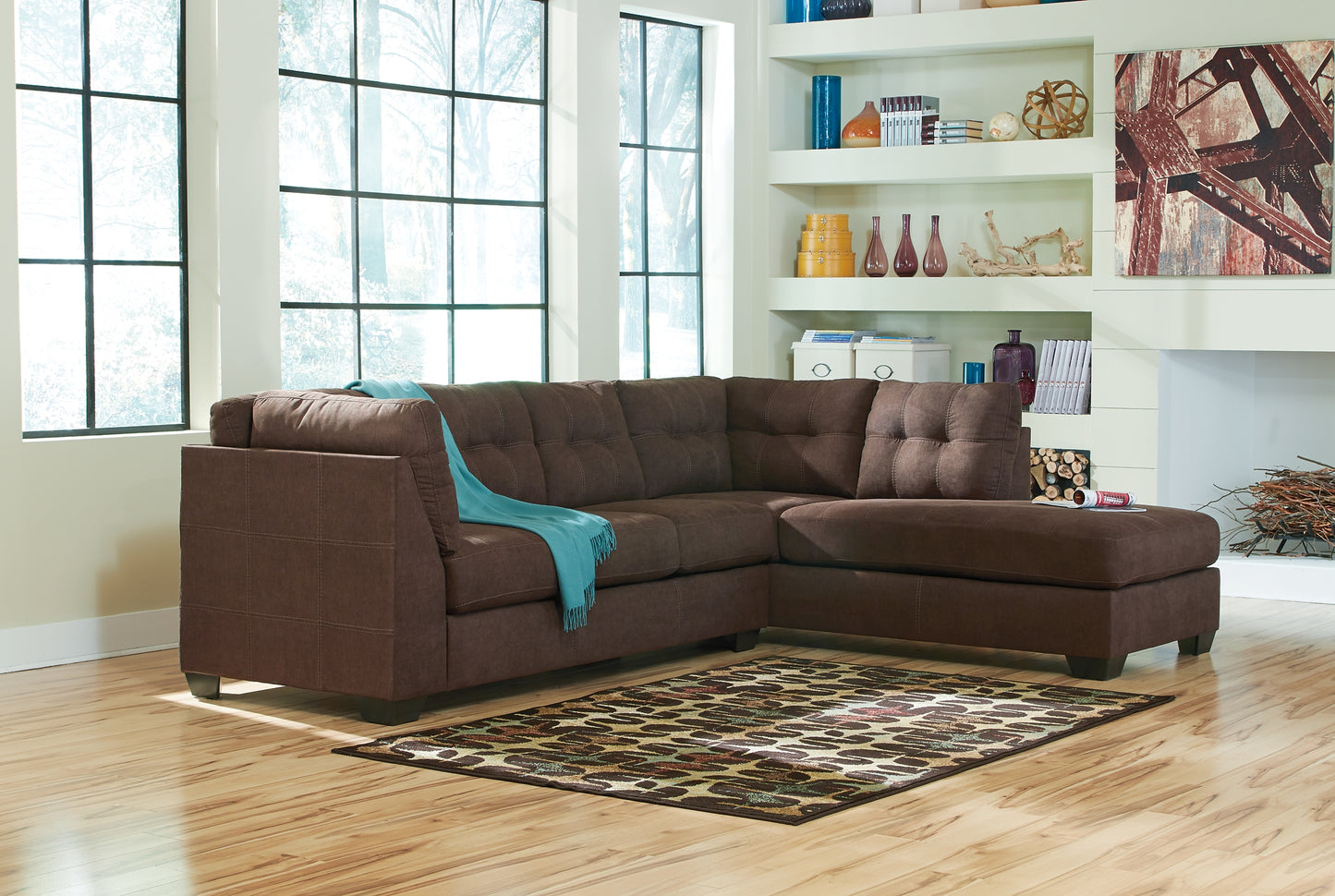 Maier 2-Piece Sectional with Chaise Wilson Furniture (OH)  in Bridgeport, Ohio. Serving Bridgeport, Yorkville, Bellaire, & Avondale