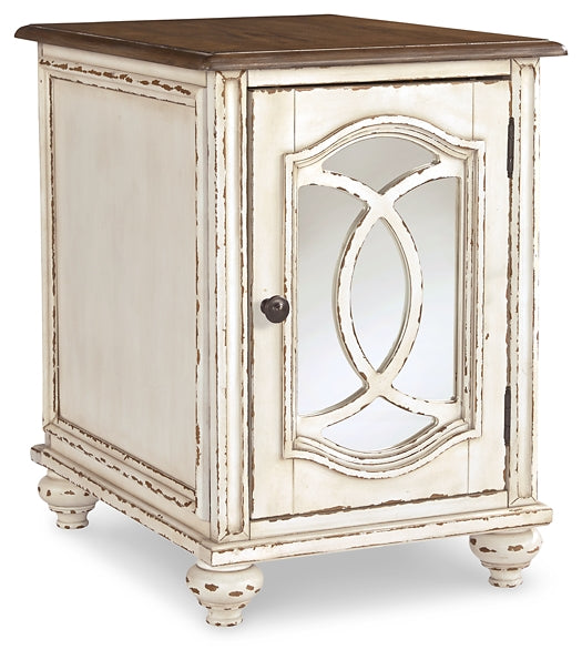 Ashley Express - Realyn Chair Side End Table Wilson Furniture (OH)  in Bridgeport, Ohio. Serving Bridgeport, Yorkville, Bellaire, & Avondale