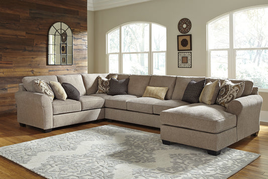 Pantomine 4-Piece Sectional with Chaise Wilson Furniture (OH)  in Bridgeport, Ohio. Serving Bridgeport, Yorkville, Bellaire, & Avondale