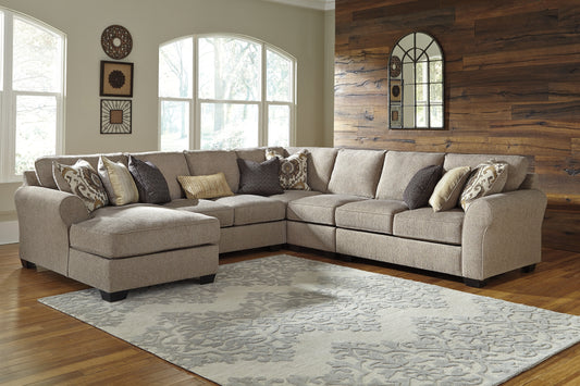 Pantomine 5-Piece Sectional with Chaise Wilson Furniture (OH)  in Bridgeport, Ohio. Serving Bridgeport, Yorkville, Bellaire, & Avondale