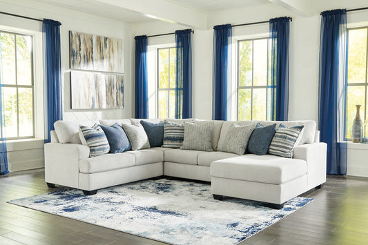 Lowder 4-Piece Sectional with Chaise Wilson Furniture (OH)  in Bridgeport, Ohio. Serving Bridgeport, Yorkville, Bellaire, & Avondale