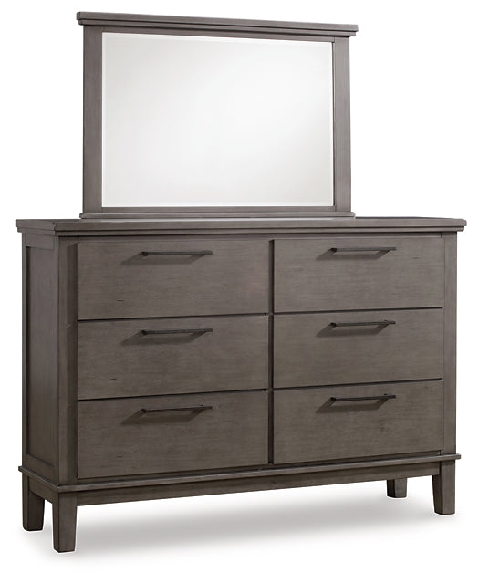 Hallanden Dresser and Mirror Wilson Furniture (OH)  in Bridgeport, Ohio. Serving Bridgeport, Yorkville, Bellaire, & Avondale