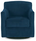 Bradney Swivel Accent Chair Wilson Furniture (OH)  in Bridgeport, Ohio. Serving Bridgeport, Yorkville, Bellaire, & Avondale
