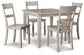 Ashley Express - Loratti Square DRM Table Set (5/CN) Wilson Furniture (OH)  in Bridgeport, Ohio. Serving Bridgeport, Yorkville, Bellaire, & Avondale
