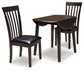 Hammis Dining Table and 2 Chairs Wilson Furniture (OH)  in Bridgeport, Ohio. Serving Bridgeport, Yorkville, Bellaire, & Avondale