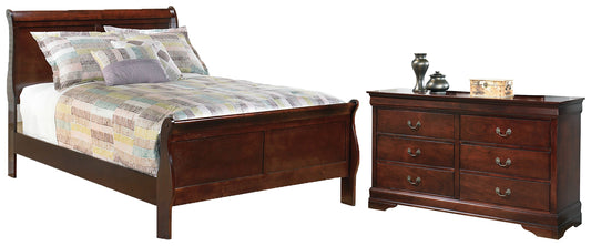 Alisdair Full Sleigh Bed with Dresser Wilson Furniture (OH)  in Bridgeport, Ohio. Serving Bridgeport, Yorkville, Bellaire, & Avondale