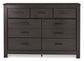 Brinxton Full Panel Headboard with Dresser Wilson Furniture (OH)  in Bridgeport, Ohio. Serving Bridgeport, Yorkville, Bellaire, & Avondale