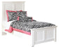 Bostwick Shoals Twin Panel Bed with Mirrored Dresser Wilson Furniture (OH)  in Bridgeport, Ohio. Serving Bridgeport, Yorkville, Bellaire, & Avondale