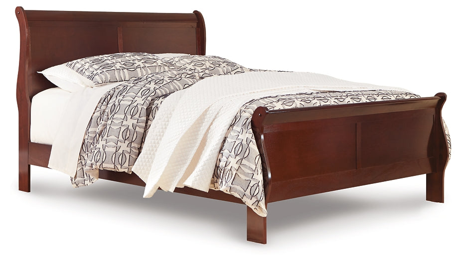 Alisdair King Sleigh Bed with Mirrored Dresser and 2 Nightstands Wilson Furniture (OH)  in Bridgeport, Ohio. Serving Bridgeport, Yorkville, Bellaire, & Avondale
