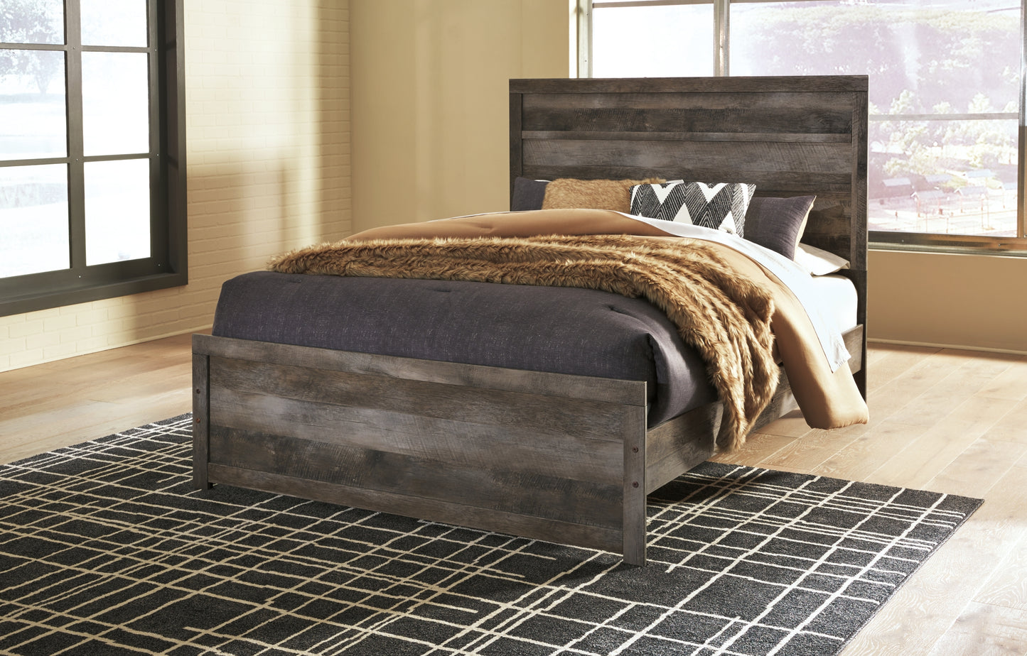 Wynnlow Queen Panel Bed with Dresser Wilson Furniture (OH)  in Bridgeport, Ohio. Serving Moundsville, Richmond, Smithfield, Cadiz, & St. Clairesville
