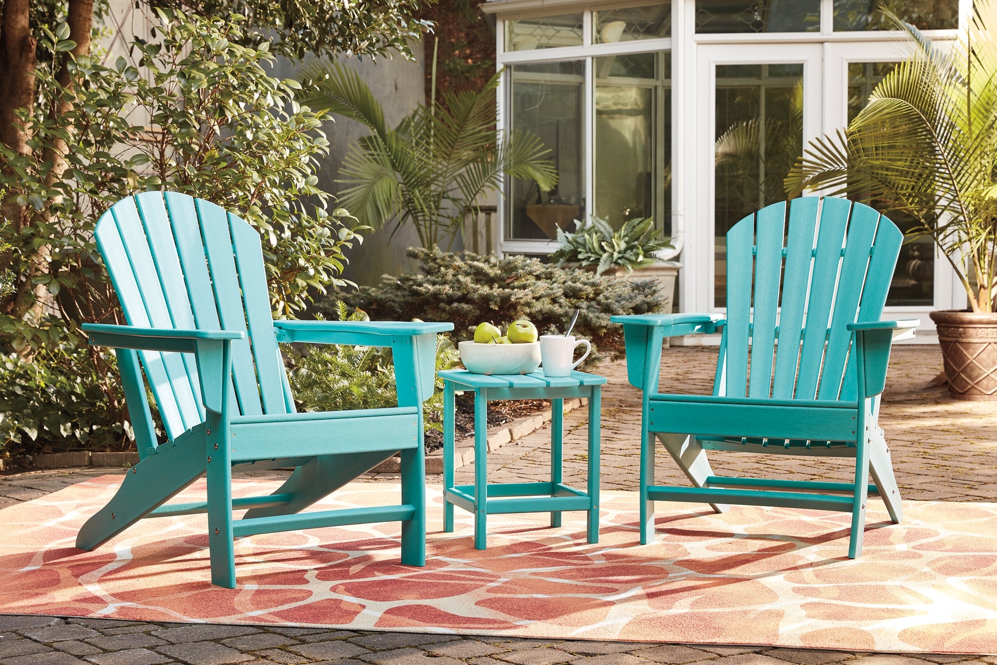 Sundown Treasure 2 Outdoor Chairs with End Table Wilson Furniture (OH)  in Bridgeport, Ohio. Serving Moundsville, Richmond, Smithfield, Cadiz, & St. Clairesville