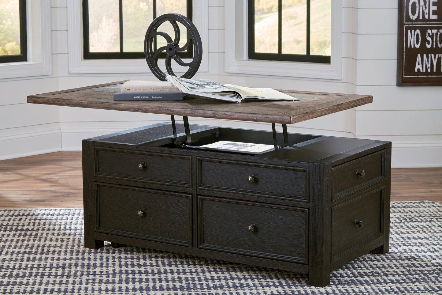 Tyler Creek Coffee Table with 1 End Table Wilson Furniture (OH)  in Bridgeport, Ohio. Serving Moundsville, Richmond, Smithfield, Cadiz, & St. Clairesville